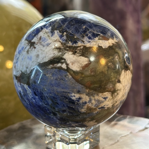 Sodalite Crystal Ball! - Picture 7 of 11